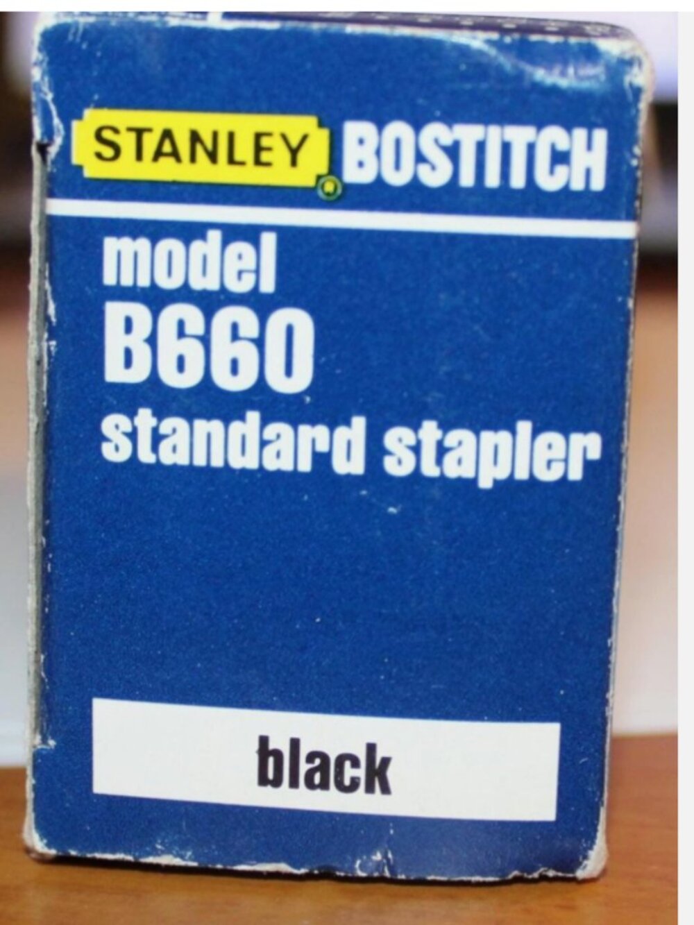 Stanley Bostitch Standard Stapler Black Plastic New in Box Home Office Supply